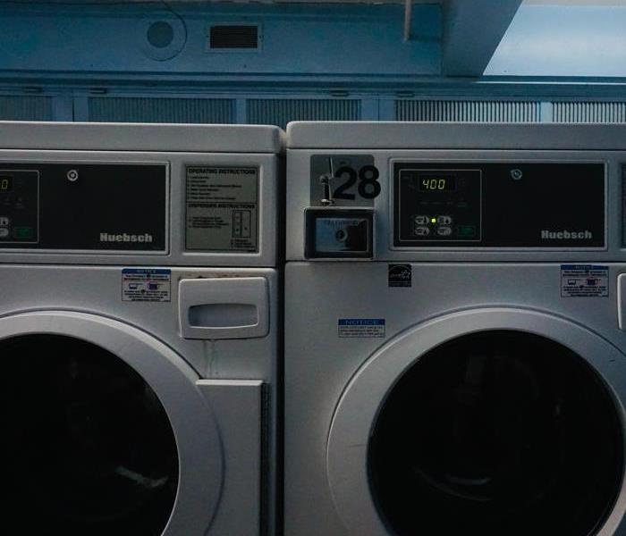 Washer machines in a row
