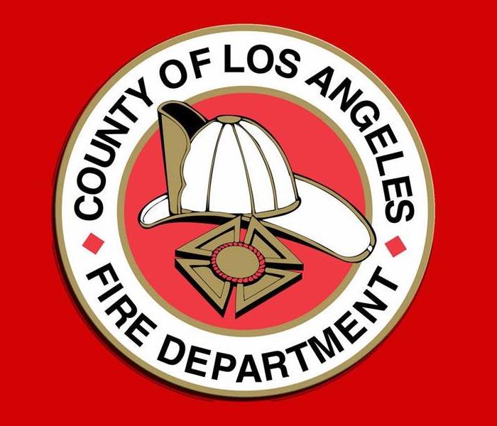 Red Los Angeles County Fire Department Logo